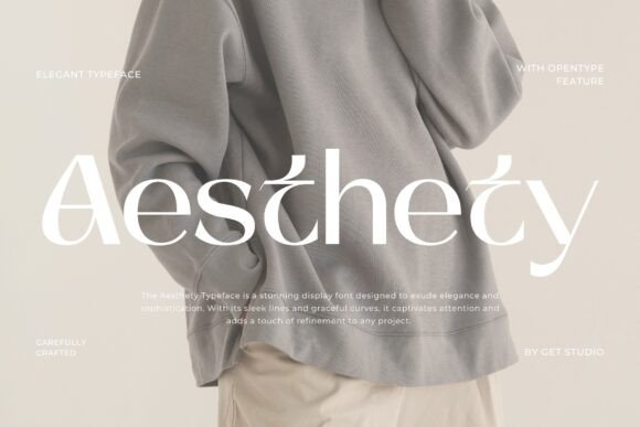 Aesthety: A Sans Serif Display Font for Refined Web Design