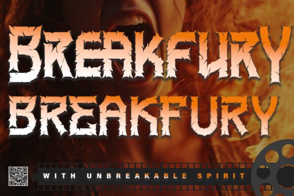 Breakfury: A Blackletter Font Built for Bold Marketing Campaigns