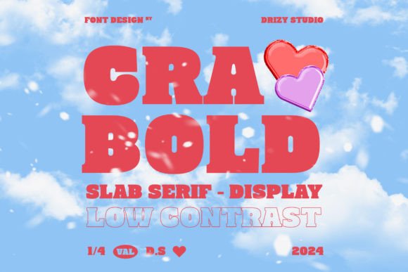 Crabold: The Slab Serif Display Font for Campaigns That Pop