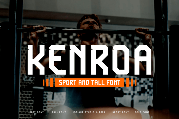 Kenroa: A Bold Display Font for Web Designers