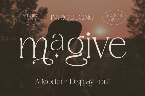 Magive Font: Modern Serif for Small Business Branding