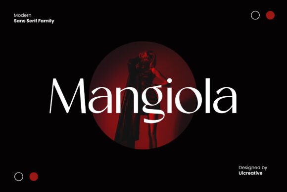 Mangiola Sans Serif Font: A Refined Typeface for Small Business Branding