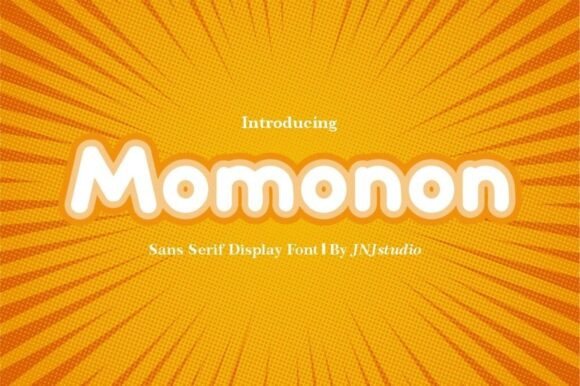 Momonon: A Modern Sans Serif That Balances Impact and Usability