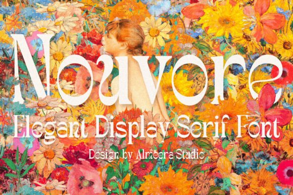 Nouvore: A Serif Display Typeface for Editorial Storytelling
