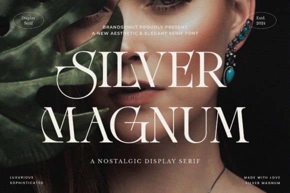 Silver Magnum: A Modern Serif Font for Editorial Design