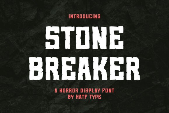 Stone Breaker: A Blackletter Font Built for Bold Branding