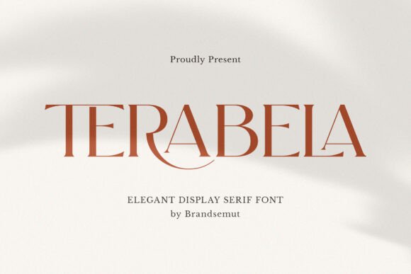 Terabela: A Display Serif Font for Brand Campaigns