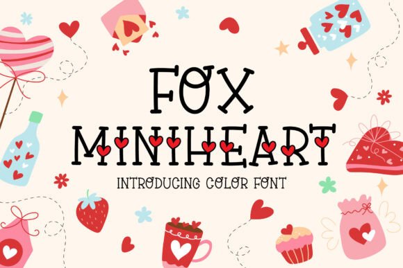 Testing Fox Miniheart: A Color Font That Adds Playful Charm to Web Design