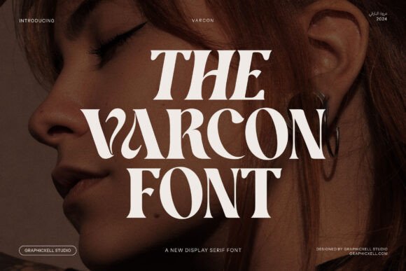 Varcon: A Vintage Serif Font for Elegant Branding