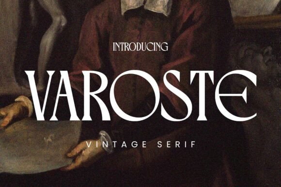 Varoste: A Modern Vintage Condensed Serif Font Review