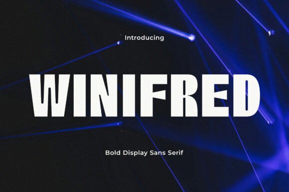 Winifred: A Display Sans Serif Font for Digital-First Branding